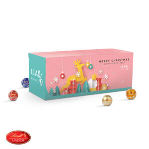 Rätblock chokladkalender med Lindor minikulor